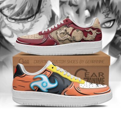 Uzumaki and Gaara Naruto Air Anime Sneakers