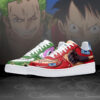 Luffy vs Zoro One Piece Air Anime Sneakers Haki One Piece Shoes