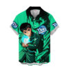 Yusuke Urameshi Hawaiian Shirt Yuyu Hakusho Hawaiian Shirt Anime Hawaiian Shirt