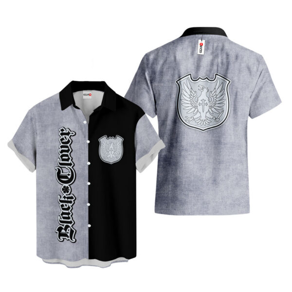 Clothes Silver Eagle Hawaiian Shirt Black Clover Hawaiian Shirt Anime Hawaiian Shirt