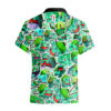 Bulbasaur Hawaiian Shirt Pokemon Hawaiian Shirt Anime Hawaiian Shirt