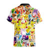 Hawaiian Shirt Pokemon Hawaiian Shirt Anime Hawaiian Shirt