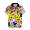 Hawaiian Shirt Pokemon Hawaiian Shirt Anime Hawaiian Shirt