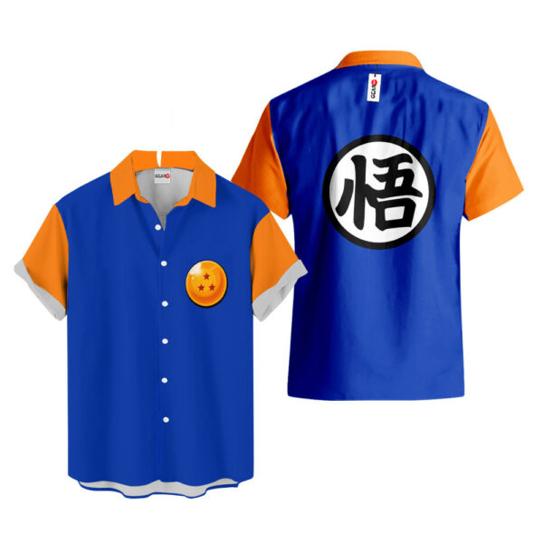 Costume Vegito Hawaiian Shirt Dragon Ball Z Hawaiian Shirt Anime Hawaiian Shirt
