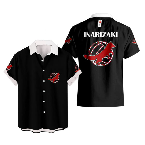 Inarizaki Uniform Hawaiian Shirt Haikyu!! Hawaiian Shirt Anime Hawaiian Shirt