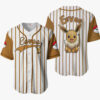 Eevee Anime Pokemon Otaku Cosplay Shirt Anime Baseball Jersey