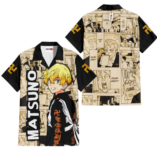 Chifuyu Matsuno Hawaiian Shirt Tokyo Revengers Hawaiian Shirt Anime Hawaiian Shirt