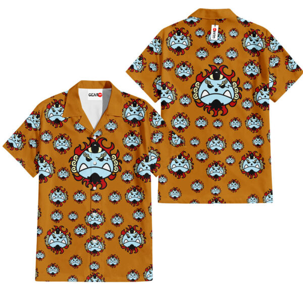 Jinbe Symbols Hawaiian Shirt One Piece Hawaiian Shirt Anime Hawaiian Shirt