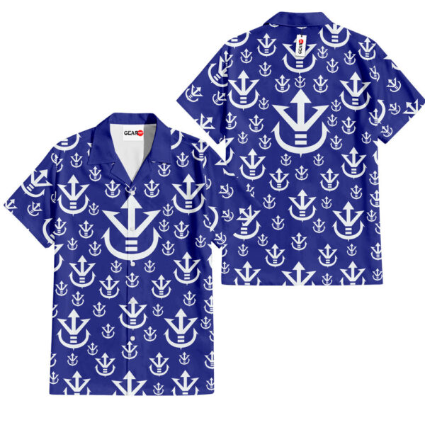 Vegeta Saiyan Royal Family Hawaiian Shirt Dragon Ball Z Hawaiian Shirt Anime Hawaiian Shirt