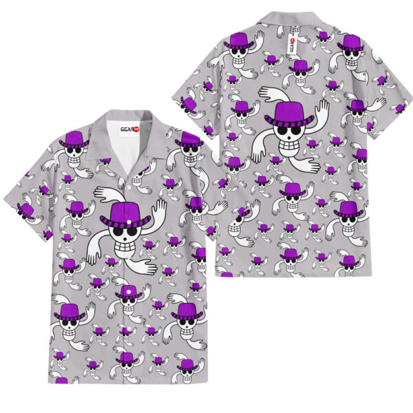 Nico Robin Symbols Hawaiian Shirt One Piece Hawaiian Shirt Anime Hawaiian Shirt