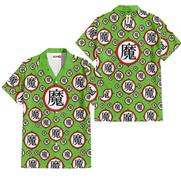 King Piccolo Symbols Hawaiian Shirt Dragon Ball Z Hawaiian Shirt Anime Hawaiian Shirt