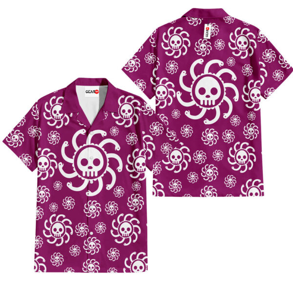 Boa Hancock Symbols Hawaiian Shirt One Piece Hawaiian Shirt Anime Hawaiian Shirt