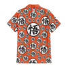 Goku Kanji Symbols Hawaiian Shirt Dragon Ball Z Hawaiian Shirt Anime Hawaiian Shirt