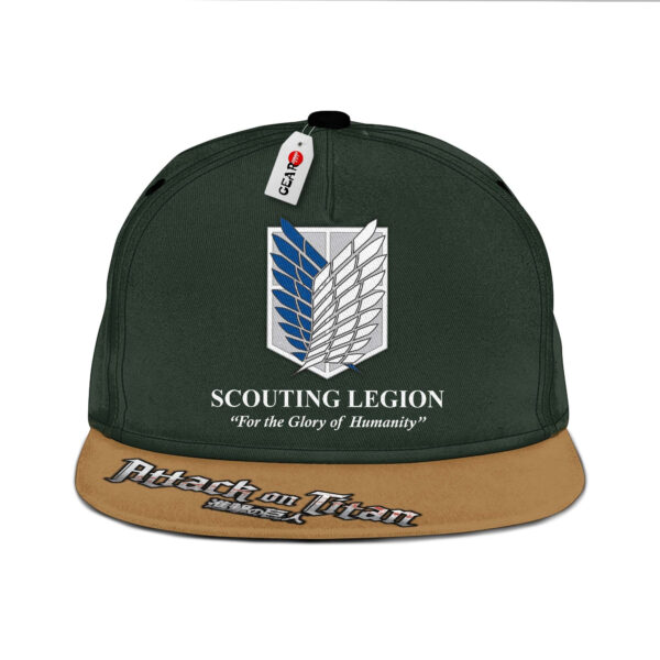 Scout Regiment Snapback Hat Attack on Titan Snapback Hat Anime Snapback Hat