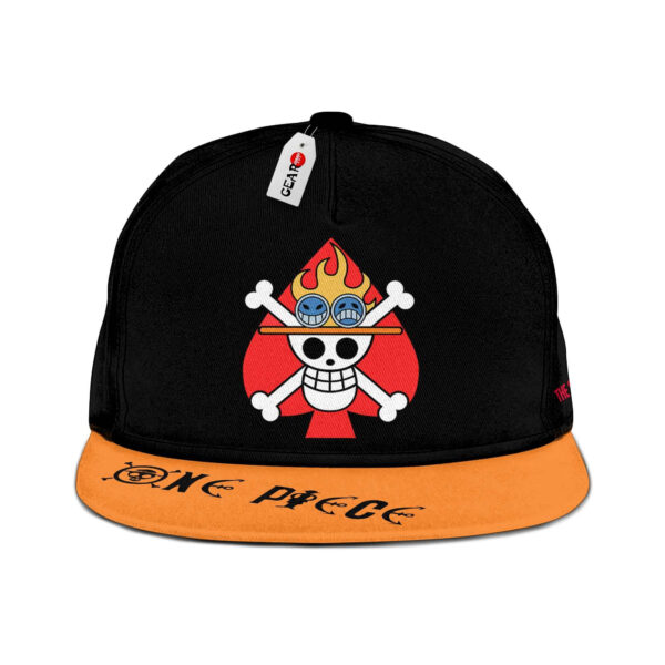The Spade Pirates Snapback Hat One Piece Snapback Hat Anime Snapback Hat