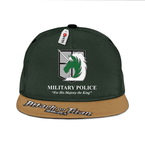 Military Snapback Hat Attack on Titan Snapback Hat Anime Snapback Hat