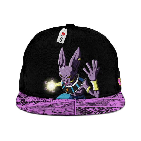 Beerus Snapback Hat Dragon Ball Z Snapback Hat Anime Snapback Hat