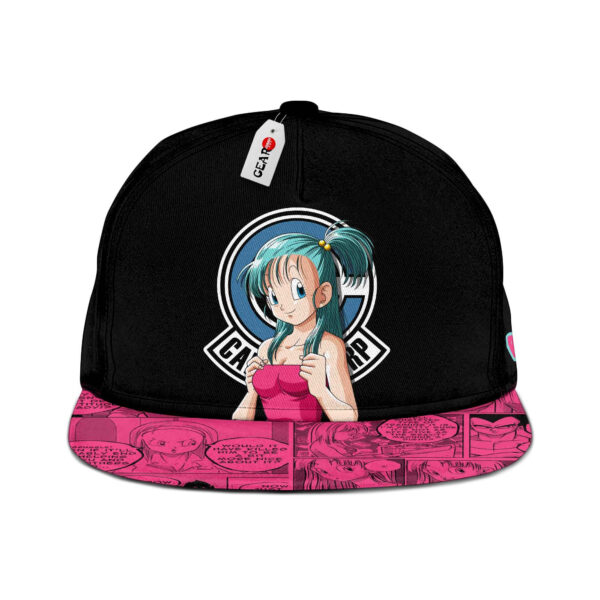 Bulma Snapback Hat Dragon Ball Z Snapback Hat Anime Snapback Hat