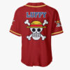 Monkey D. Luffy Symbol Anime One Piece Otaku Cosplay Shirt Anime Baseball Jersey