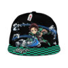 Tanjiro Snapback Hat Demon Slayer Snapback Hat Anime Snapback Hat