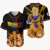 Gohan Super Saiyan Anime Dragon Ball Z Otaku Cosplay Shirt Anime Baseball Jersey