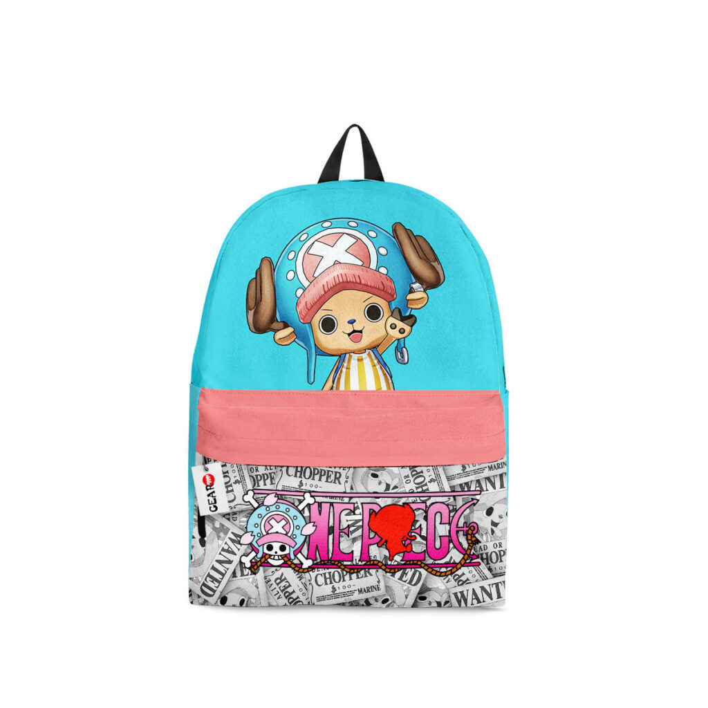 Chopper Tony Tony One Piece Backpack Custom Bag Anime Backpack