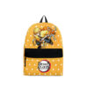 Zenitsu Agatsuma Demon Slayer Backpack Anime Backpack