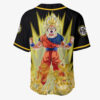 Goku Super Saiyan Anime Dragon Ball Z Otaku Cosplay Shirt Anime Baseball Jersey