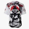 Gyutaro Anime Demon Slayer Otaku Cosplay Shirt Anime Baseball Jersey Japan Style