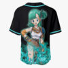 Bulma Anime Dragon Ball Z Otaku Cosplay Shirt Anime Baseball Jersey