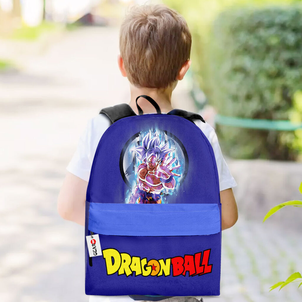 Goku Ultra Instict Dragon Ball Z Backpack Anime Backpack