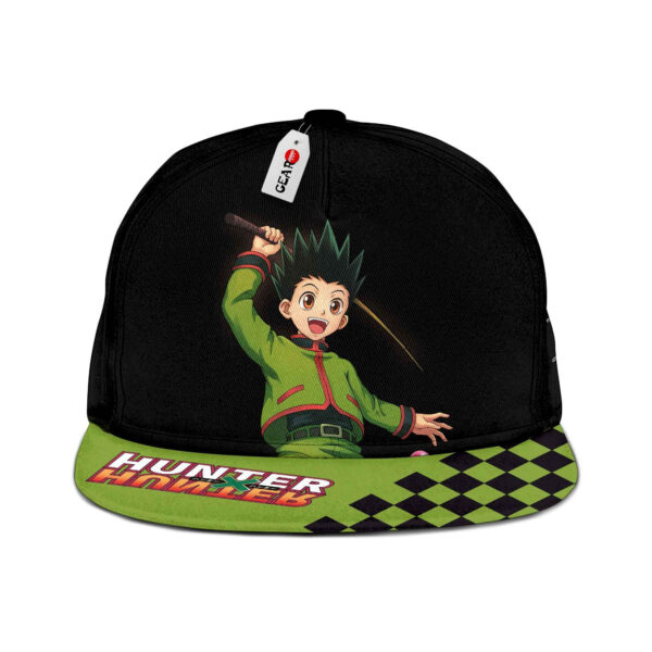 Gon Freecss Snapback Hat Hunter x Hunter Snapback Hat Anime Snapback Hat