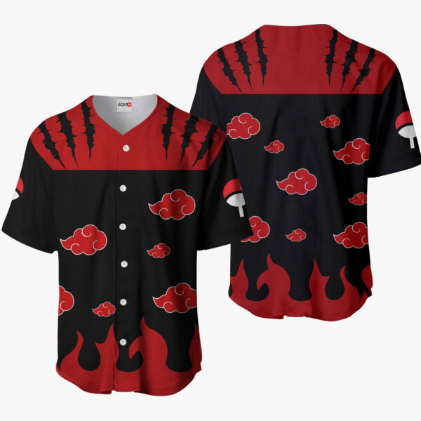 Akatsuki Naruto Anime Otaku Cosplay Shirt Anime Baseball Jersey Custom Anime