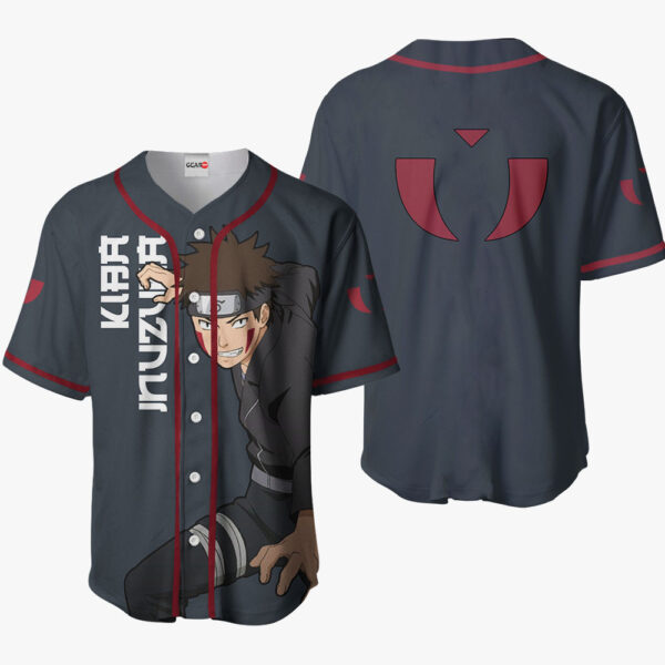 Kiba Inuzuka Anime Naruto Otaku Cosplay Shirt Anime Baseball Jersey