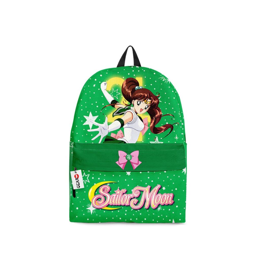 Sailor Jupiter Sailor Moon Backpack Custom Makoto Kino Sailor Bag Anime Backpack