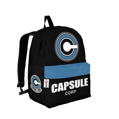 Capsule Corp Dragon Ball Z Backpack Gift Idea Anime Backpack