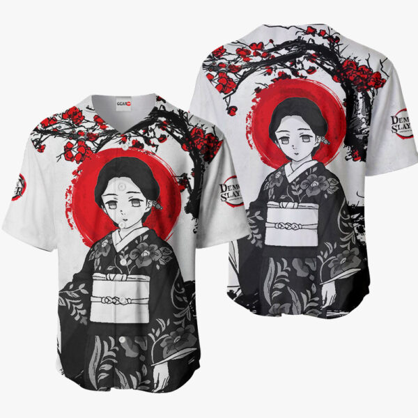 Tamayo Anime Demon Slayer Otaku Cosplay Shirt Anime Baseball Jersey Japan Style