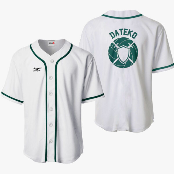 Dateko Anime Haikyu!! Otaku Cosplay Shirt Anime Baseball Jersey Costume