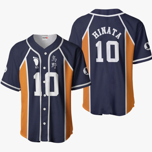 Shoyo Hinata Anime Haikyu!! Otaku Cosplay Shirt Anime Baseball Jersey Great Costume