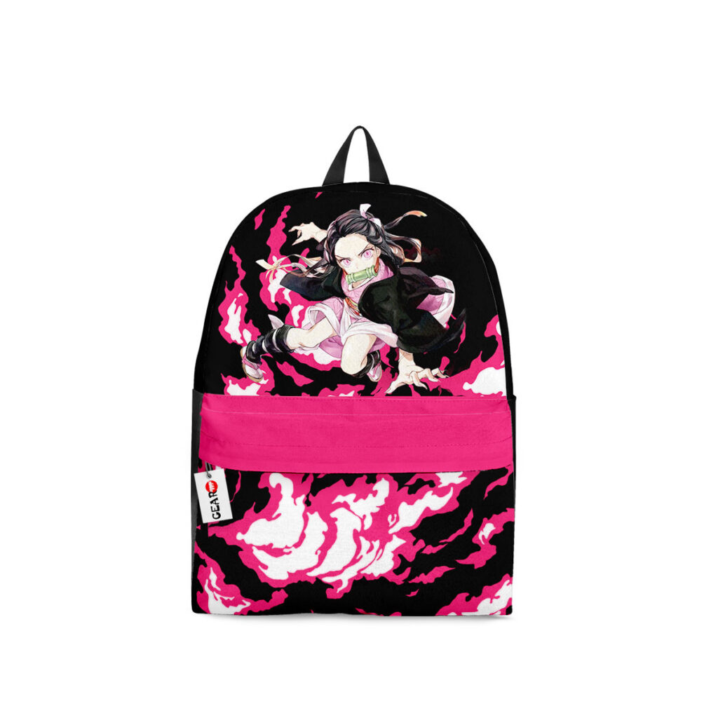 Nezuko Blood Demon Art Demon Slayer Backpack Anime Backpack