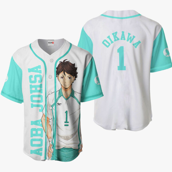 Toru Oikawa Anime Haikyu!! Otaku Cosplay Shirt Anime Baseball Jersey