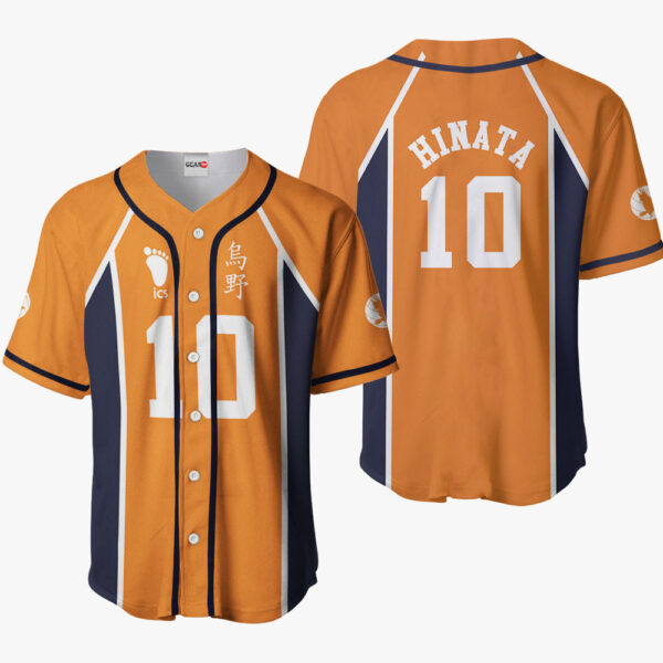 Shoyo Hinata Anime Haikyu!! Otaku Cosplay Shirt Anime Baseball Jersey Costume