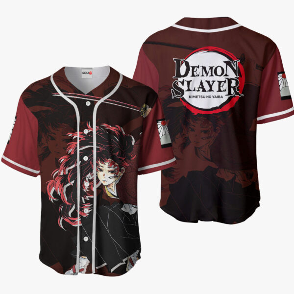 Yoriichi Tsugikuni Anime Demon Slayer Otaku Cosplay Shirt Anime Baseball Jersey