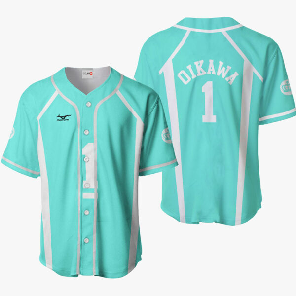 Toru Oikawa Anime Haikyu!! Otaku Cosplay Shirt Anime Baseball Jersey Costume