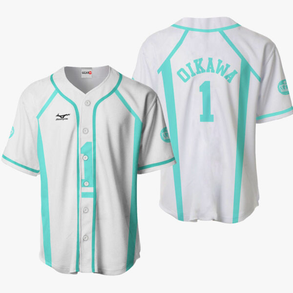Toru Oikawa Anime Haikyu!! Otaku Cosplay Shirt Anime Baseball Jersey Costume