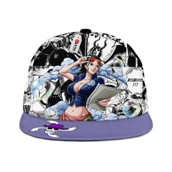 Nico Robin Snapback Hat One Piece Snapback Hat Anime Snapback Hat
