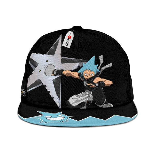Black Star Snapback Hat Soul Eater Snapback Hat Anime Snapback Hat
