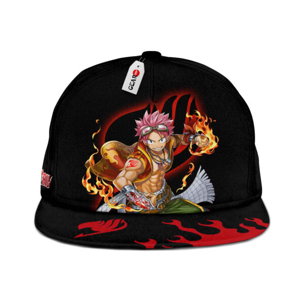 Natsu Dragneel Snapback Hat Fairy Tail Snapback Hat Anime Snapback Hat