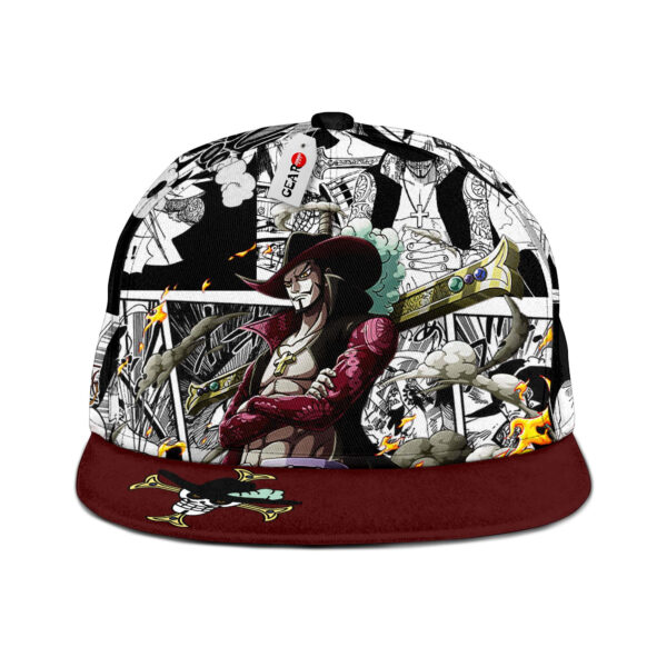Dracule Mihawk Snapback Hat One Piece Snapback Hat Anime Snapback Hat