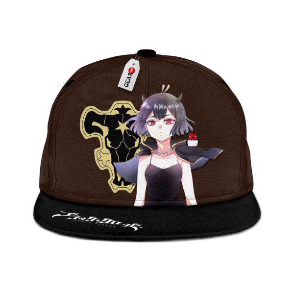 Secre Swallowtail Snapback Hat Black Clover Snapback Hat Anime Snapback Hat